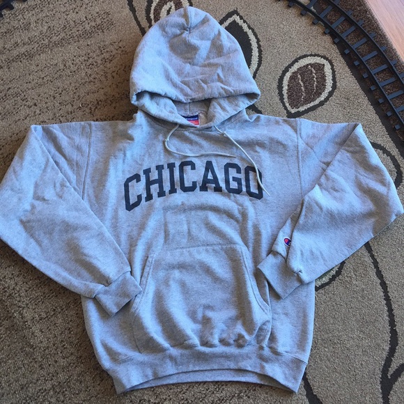 Champion chicago hoodie Clearance